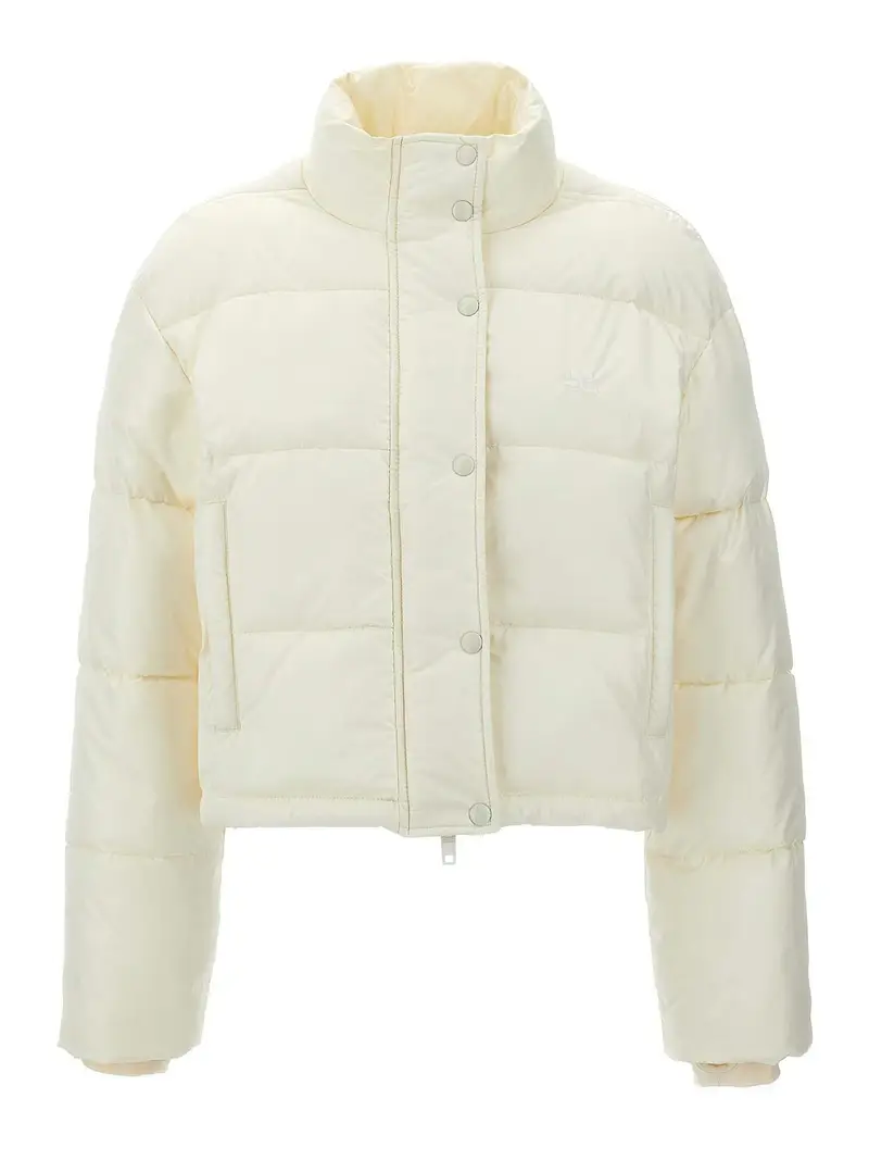 Piumino corto Ac Bianco