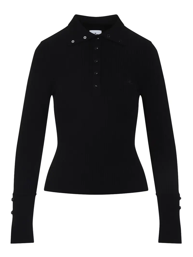 Courreges Polo Nero 4203492