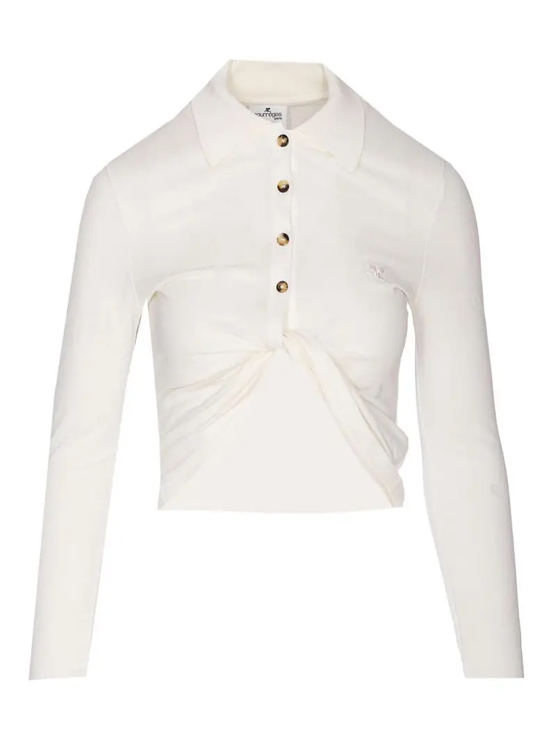 Courreges Polo Bianco 3266642