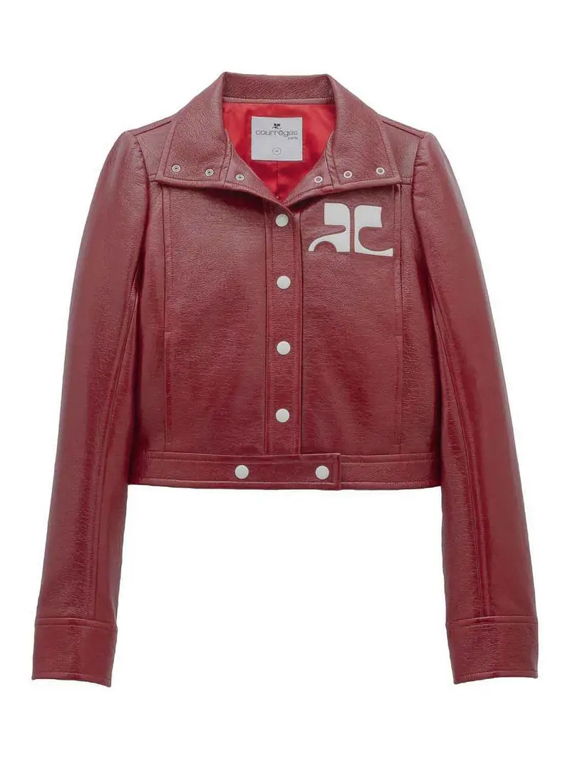 Riedizione Giacca In Vinile Rosso