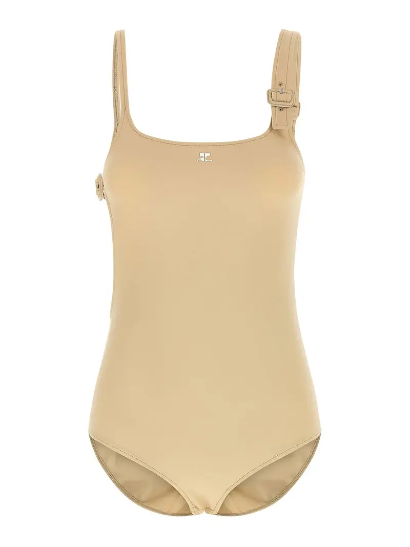 Ritaglio del corpo Beige