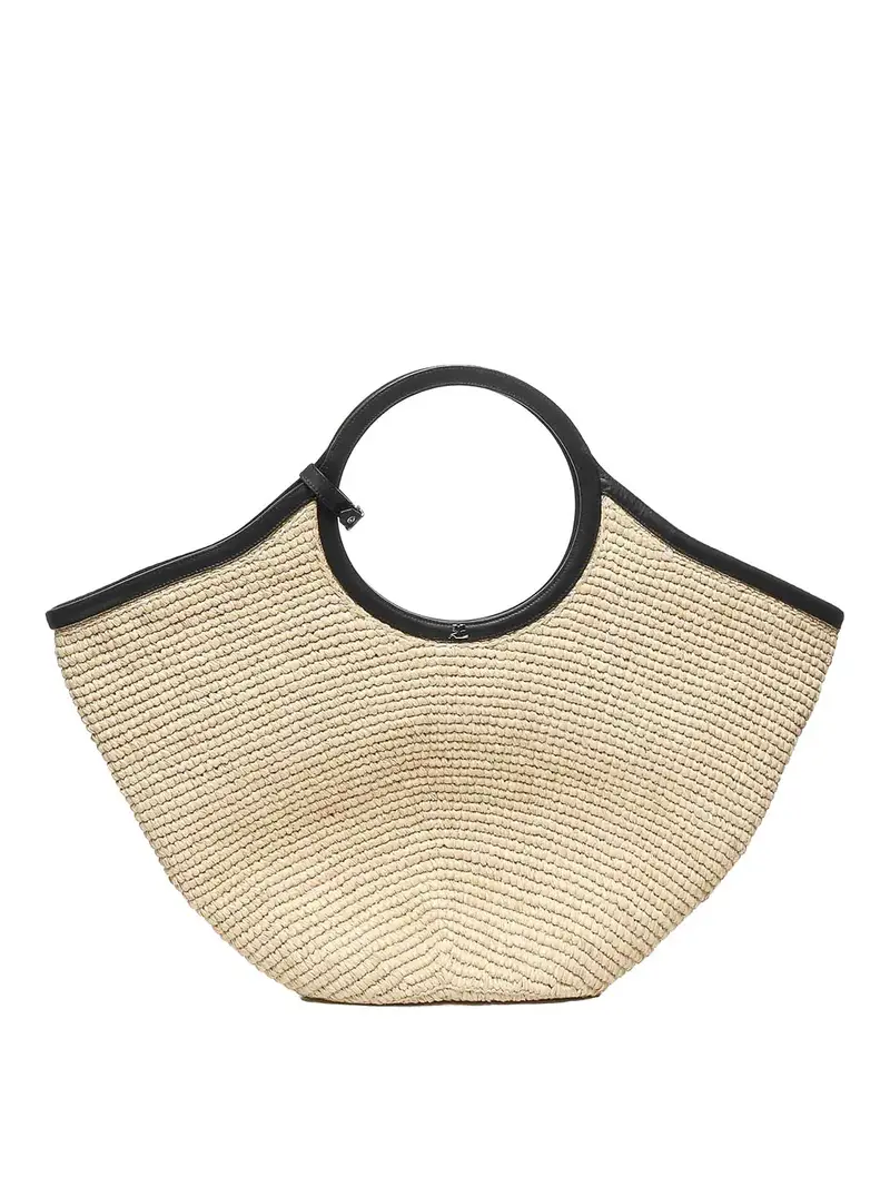 Santa tote borse Beige