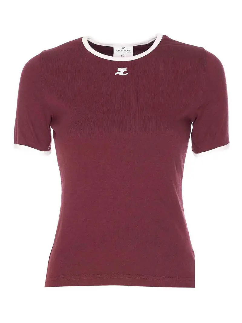 Courreges T-shirt Rosso 3356245