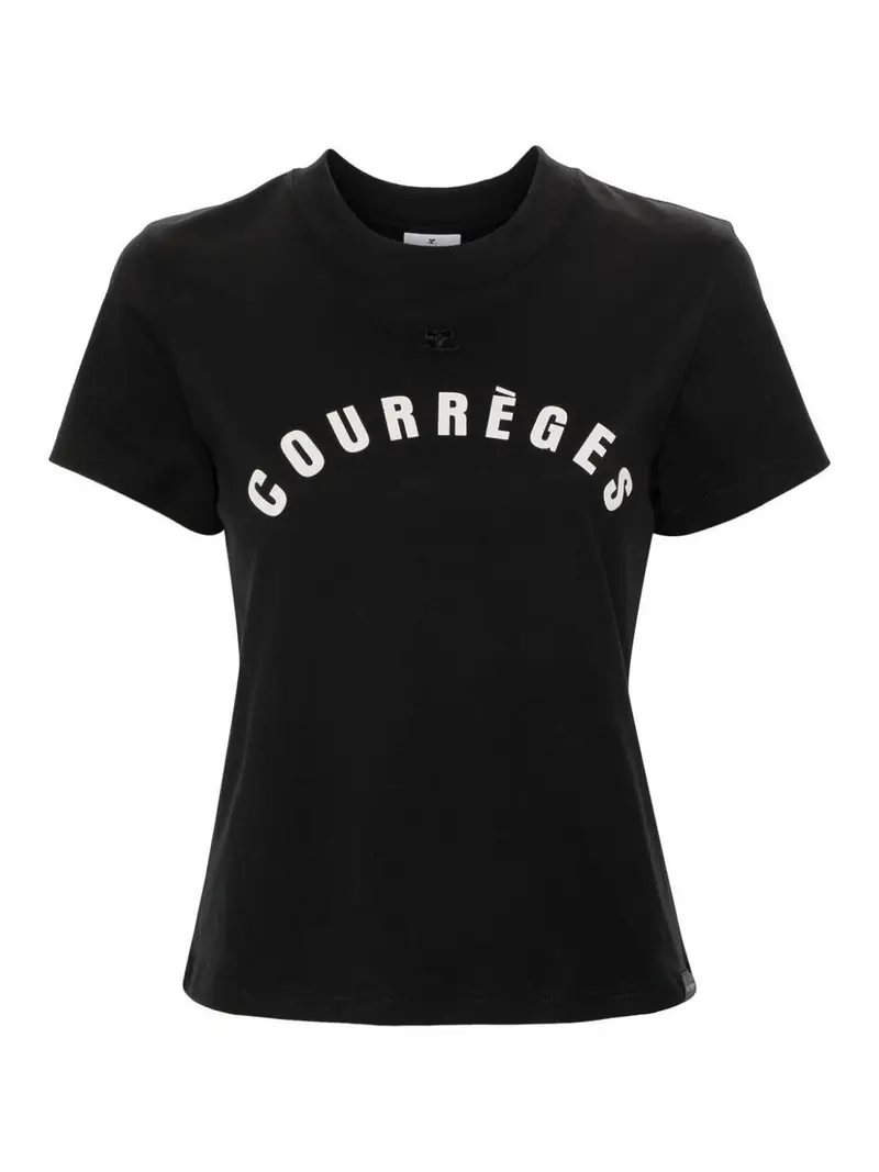 Courreges T-shirt Nero 3315316