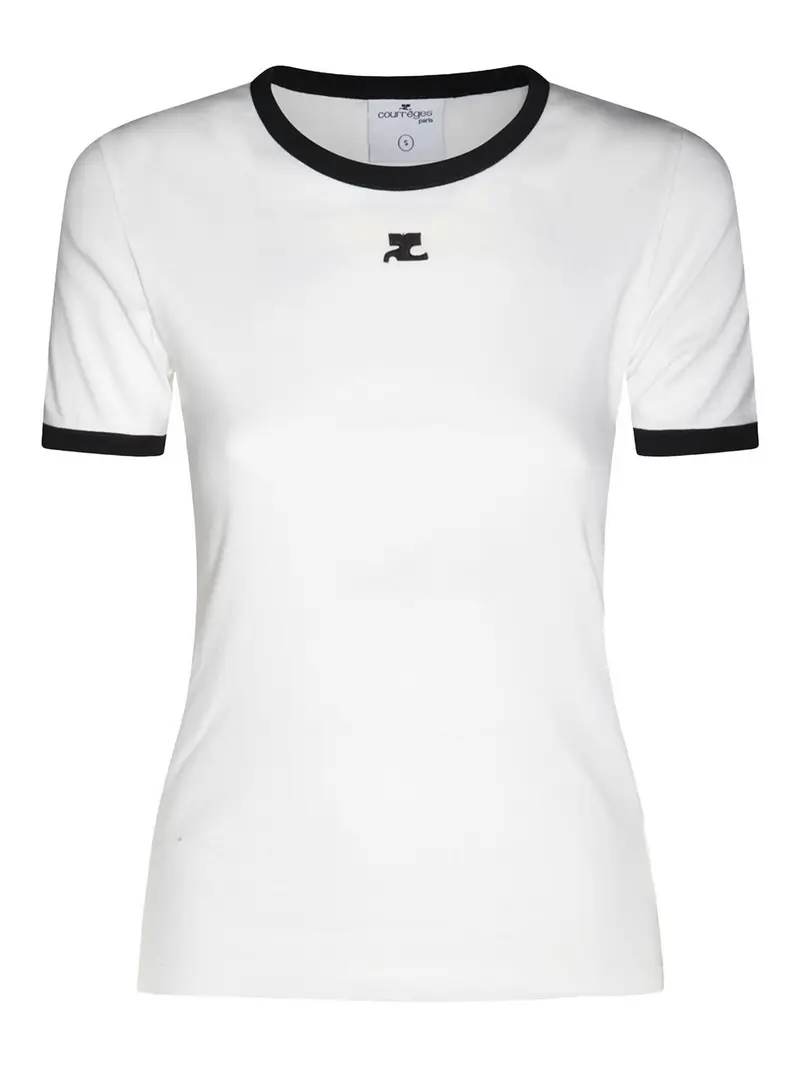 Courreges T-shirt Bianco 3260984