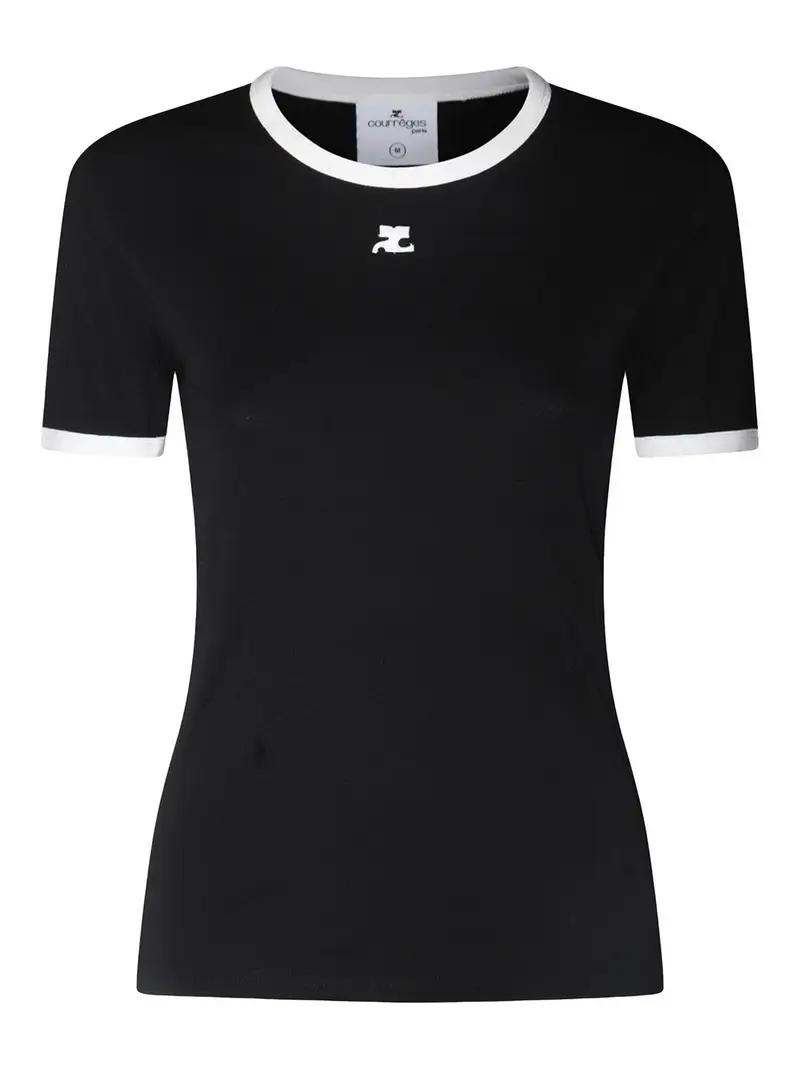 Courreges T-shirt Nero 3315732