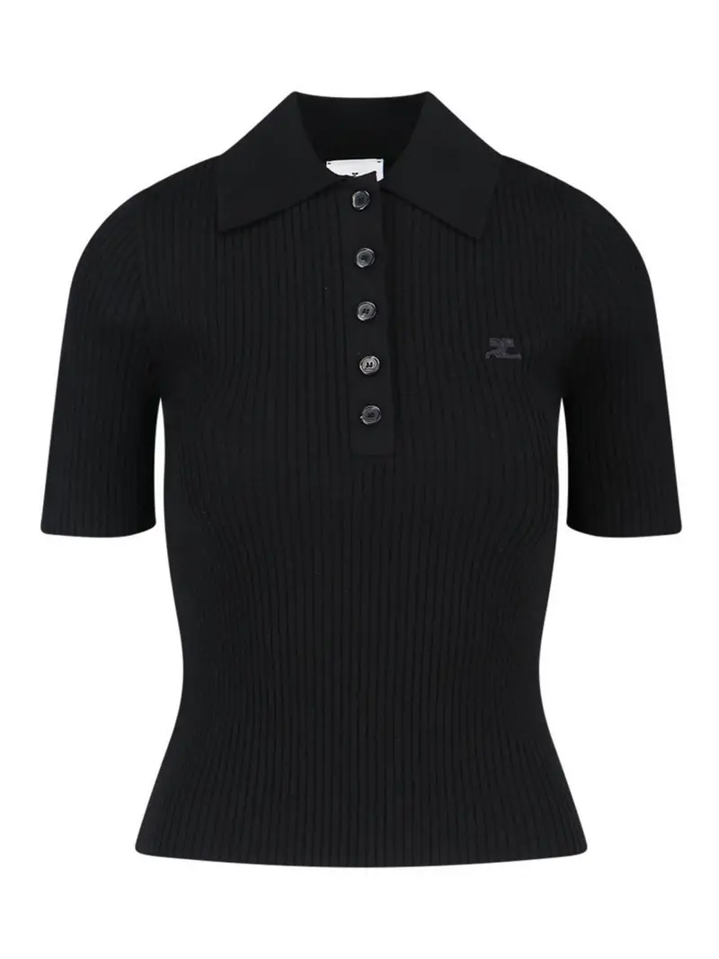 Courreges T-shirt Nero 3330418