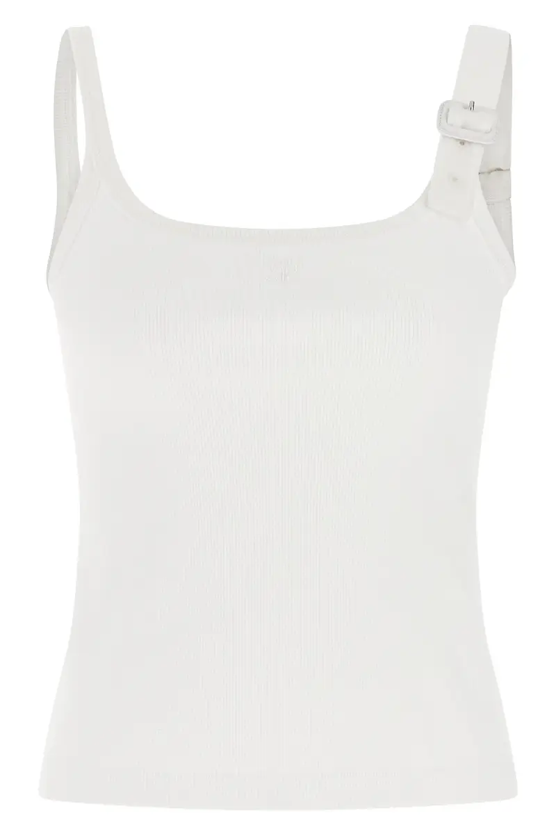 Courreges Top Bianco 3927901