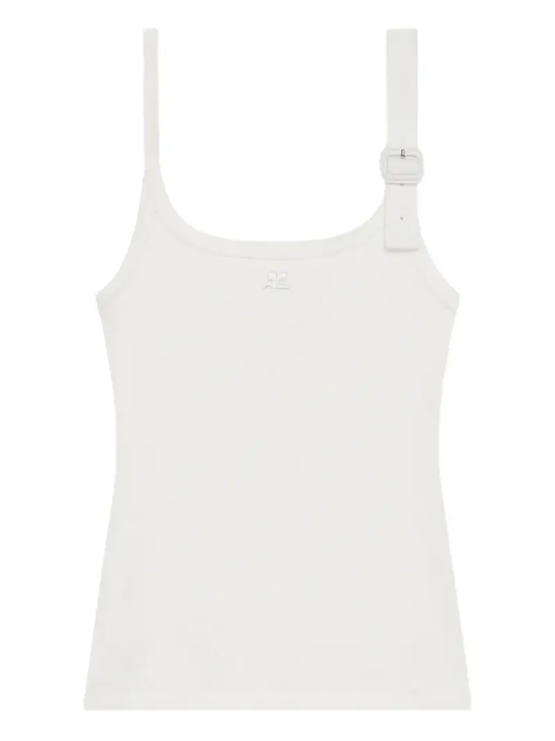 Courreges Top Bianco 4022641