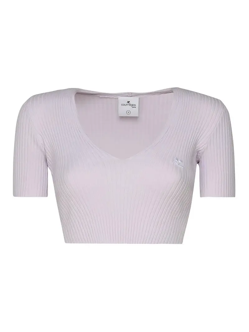 Courreges Top Grigio 3294082