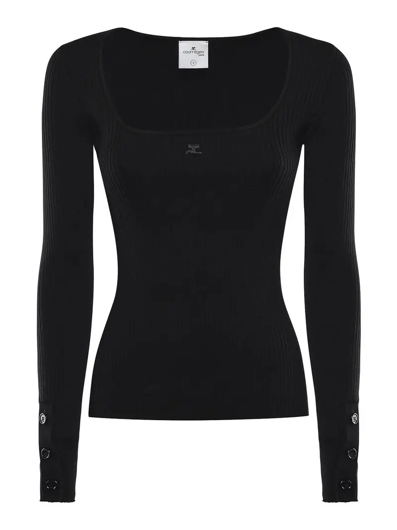 Courreges Top Nero 4203864