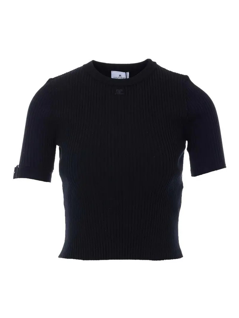 Courreges Top Nero 4186582