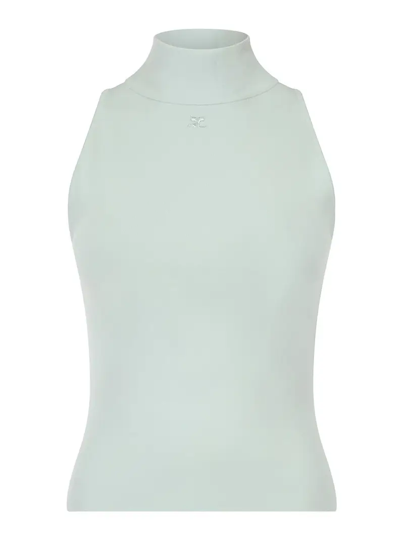 Top in maglia storica Verde Chiaro