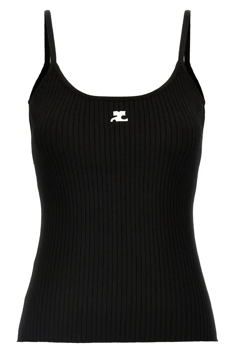 Courreges Top Nero 4031892