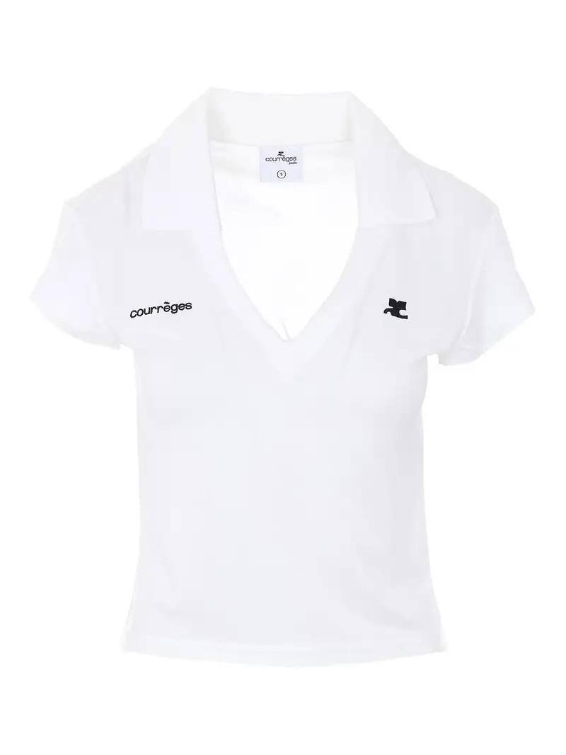 Courreges Top Bianco 4183714