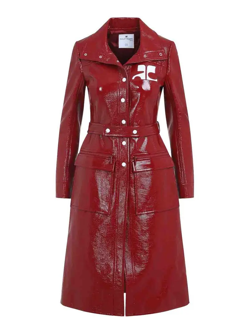 Courreges Trench Rosso 3355872