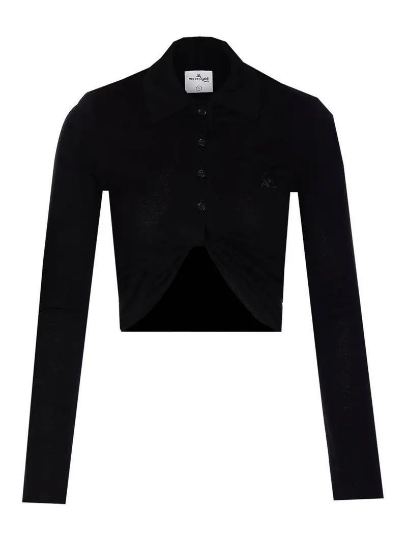 Courreges Polo Nero 3339800