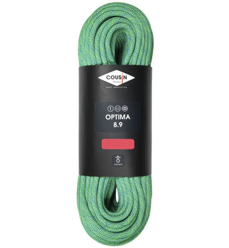 Optima 8.9 StopAqua - corda singola/mezza/gemella Green