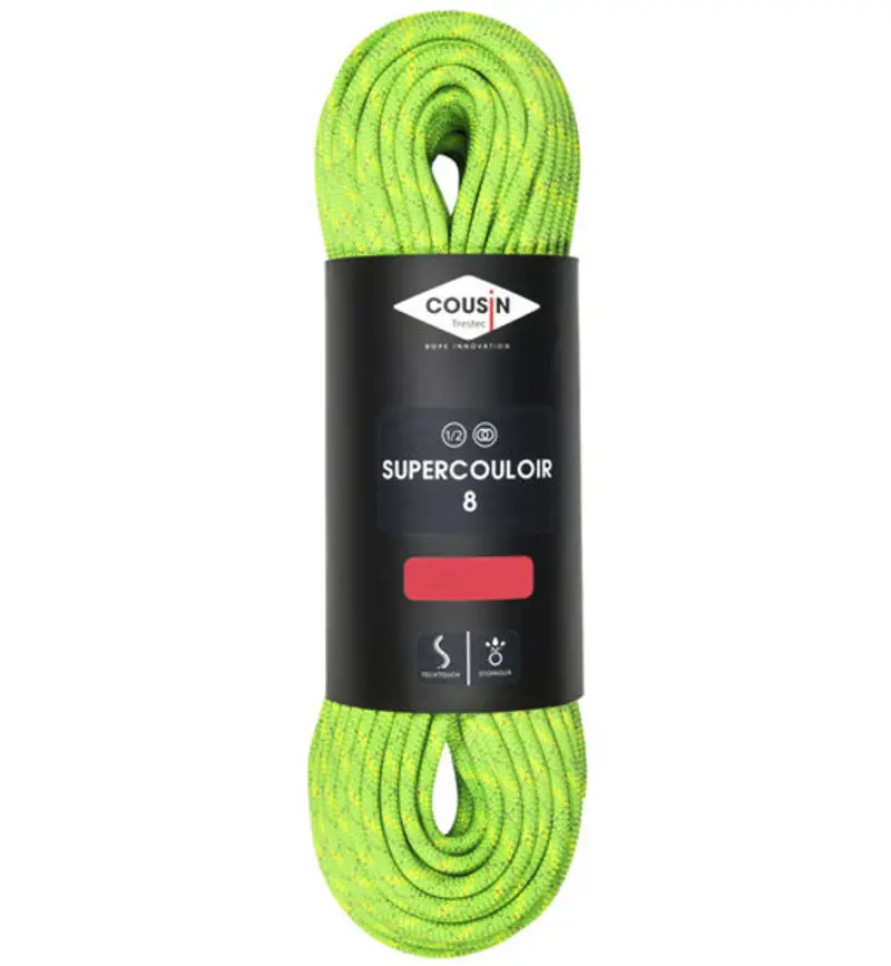 Supercouloir 8.0 - mezza corda / gemella Green