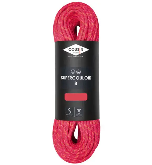 Supercouloir 8.0 - mezza corda / gemella Red