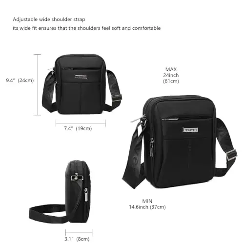 YY Coveri Borsello Uomo Marrone 2776309 miniatura 2