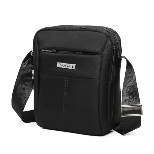 YY Coveri Borsello Uomo Marrone 2776309 miniatura 3