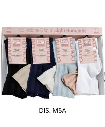 Calzino corto donna in cotone elasticizzato Coveri Papaya ( 1 PAIO )