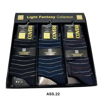 Calzino corto uomo in cotone elasticizzato Coveri Yacht Line Ass 21-22 (1 PAIO)