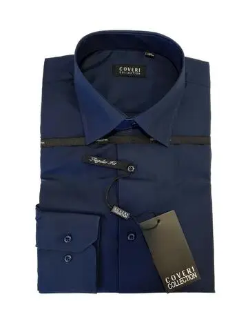 CAMICIA UOMO CLASSICA IN COTONE C65 COVERI