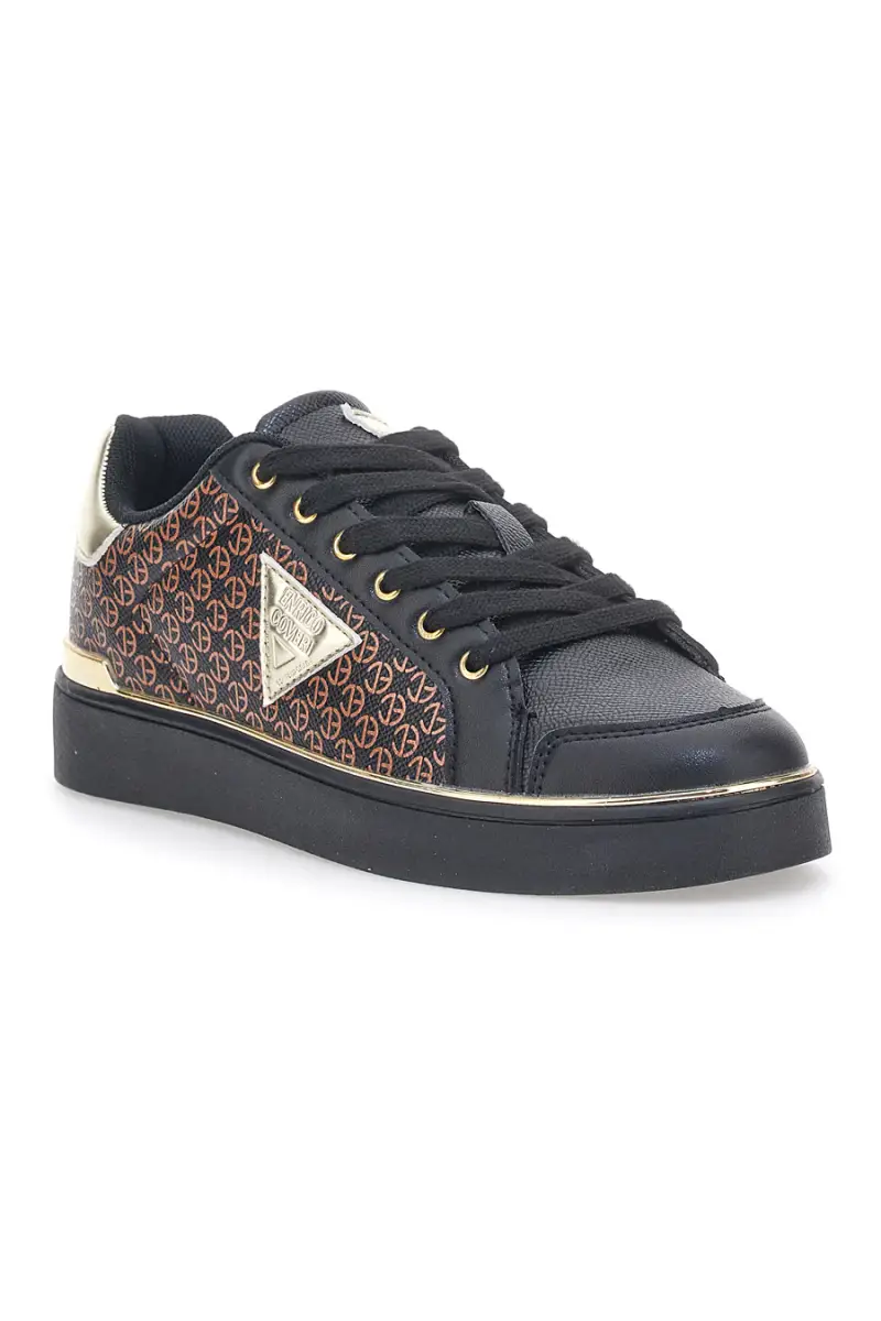 Sneakers Nere Enrico Coveri Guenda LH Metal [NERO] miniatura 2