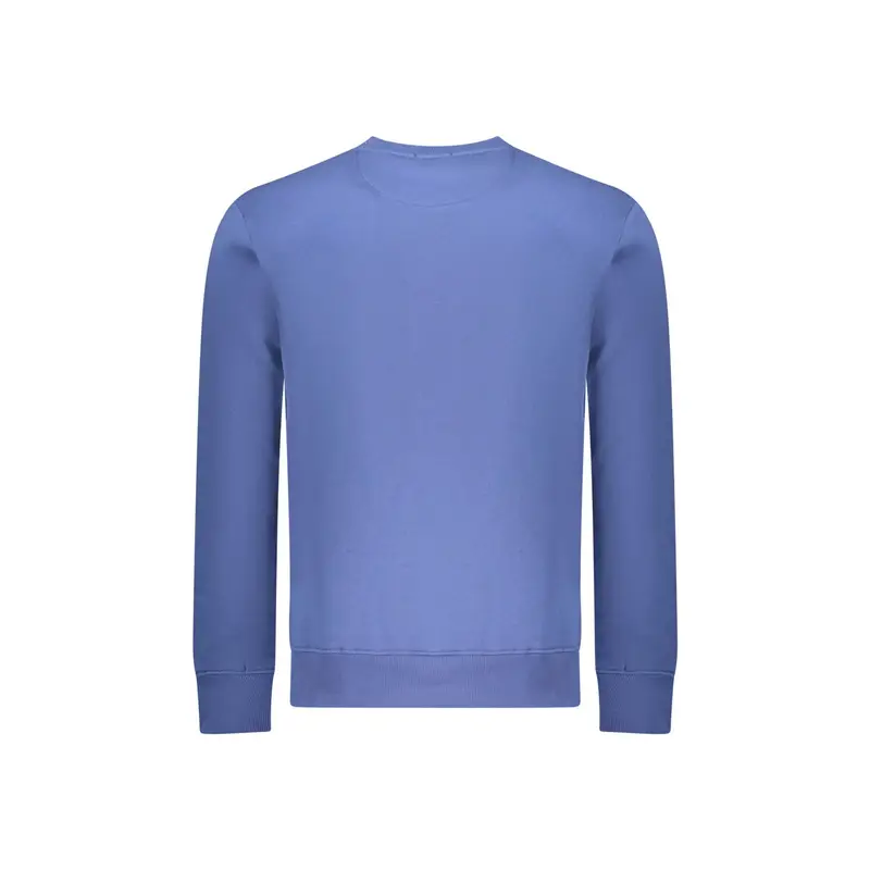 Felpa Maniche Lunghe Uomo Blu Ricamo miniatura 2