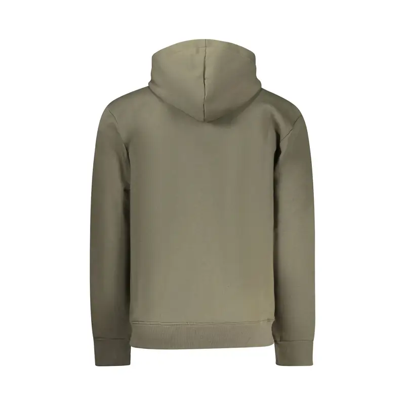 Felpa Maniche Lunghe Uomo Verde Ricamo miniatura 2