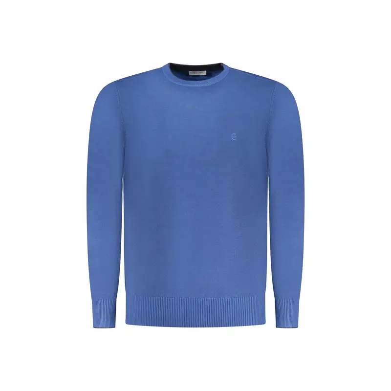 Maglia Uomo Blu Ricamo