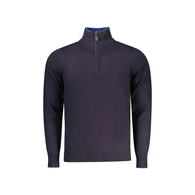 Maglia Uomo Blu Ricamo