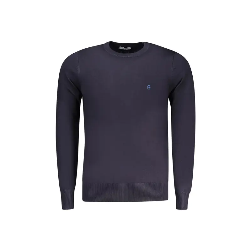 Maglia Uomo Blu Ricamo