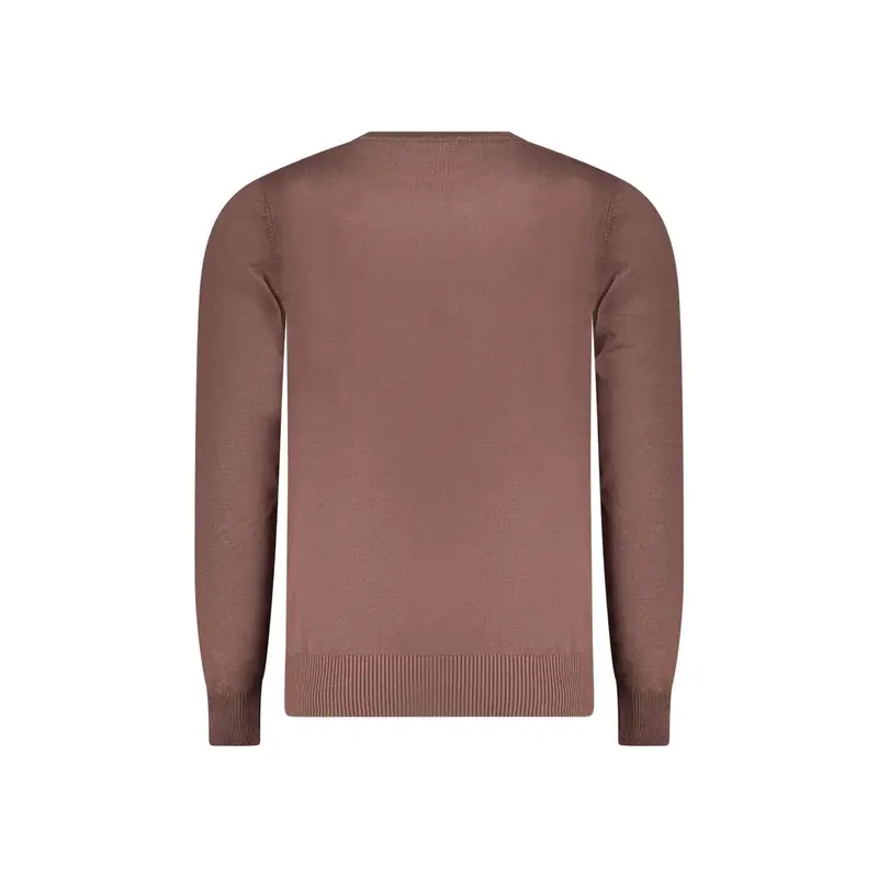 Maglia Uomo Marrone Ricamo miniatura 2