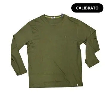 T-SHIRT UOMO MANICA LUNGA COTONE OVER OTJ1666 COVERI 3XL-6XL