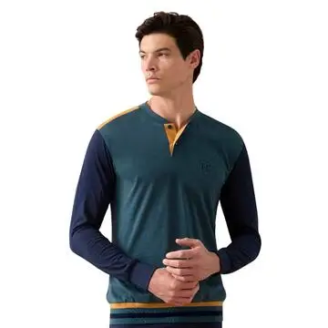 PIGIAMA UOMO SERAFINO IN JERSEY DI COTONE ENRICO COVERI EP1224