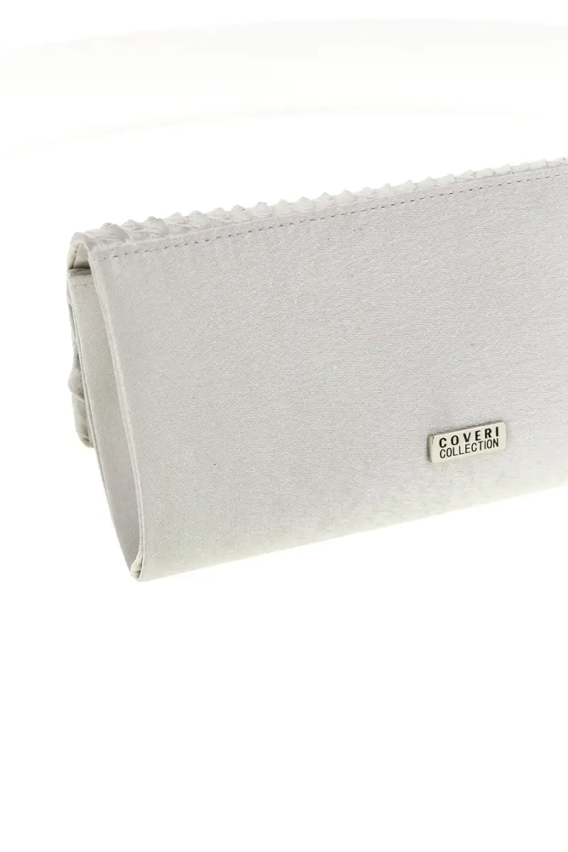 Pochette argento con catena Coveri collection SUI SERA 099 6 [PLATINO] miniatura 4