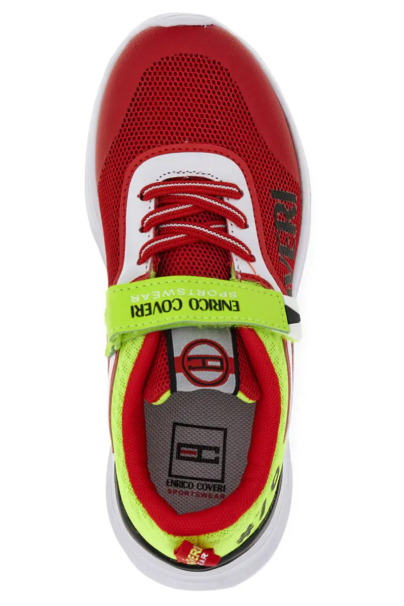Sneakers Coveri Sport 314327 Rosse [GIALLO miniatura 5