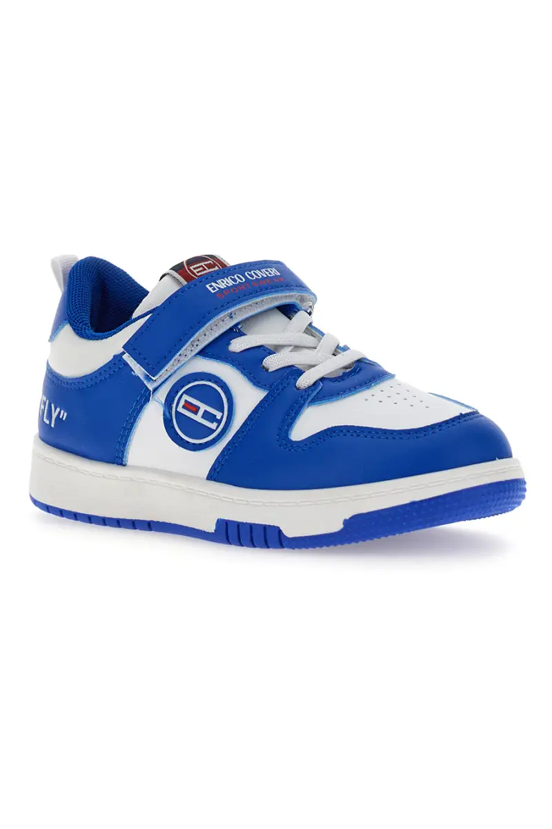 Sneakers Coveri Sport Spartan Blu royal [BIANCO] miniatura 2