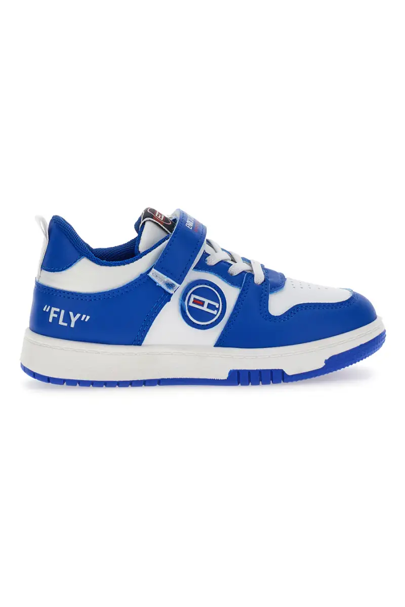 Sneakers Coveri Sport Spartan Blu royal [BIANCO]