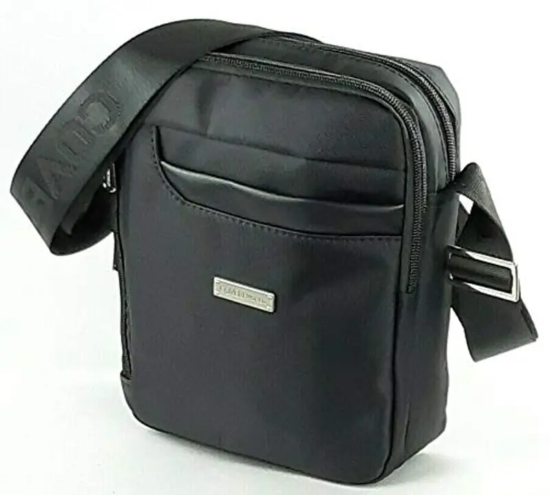 Coveri World Borsello Uomo Nero 788301 miniatura 2