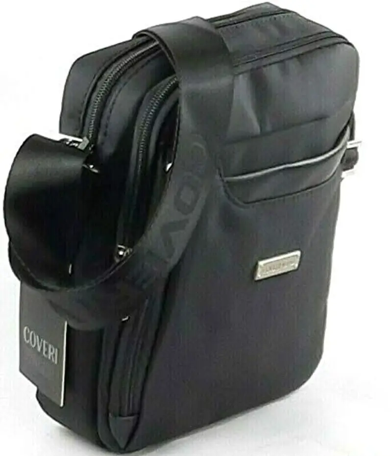 Coveri World Borsello Uomo Nero 788301 miniatura 3