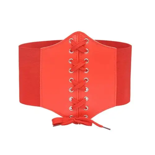 COYUN 1 pcs Corsetto Rosso pirata da donna, Corset cintura, costume da Halloween, corsettos pirata per donne, abito da