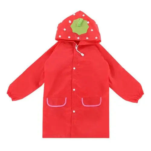 COYUN Poncho Antipioggia Bambino, Mantella Antipioggia Bambino, Poncho Impermeabile Bambino, Bambini Impermeabile