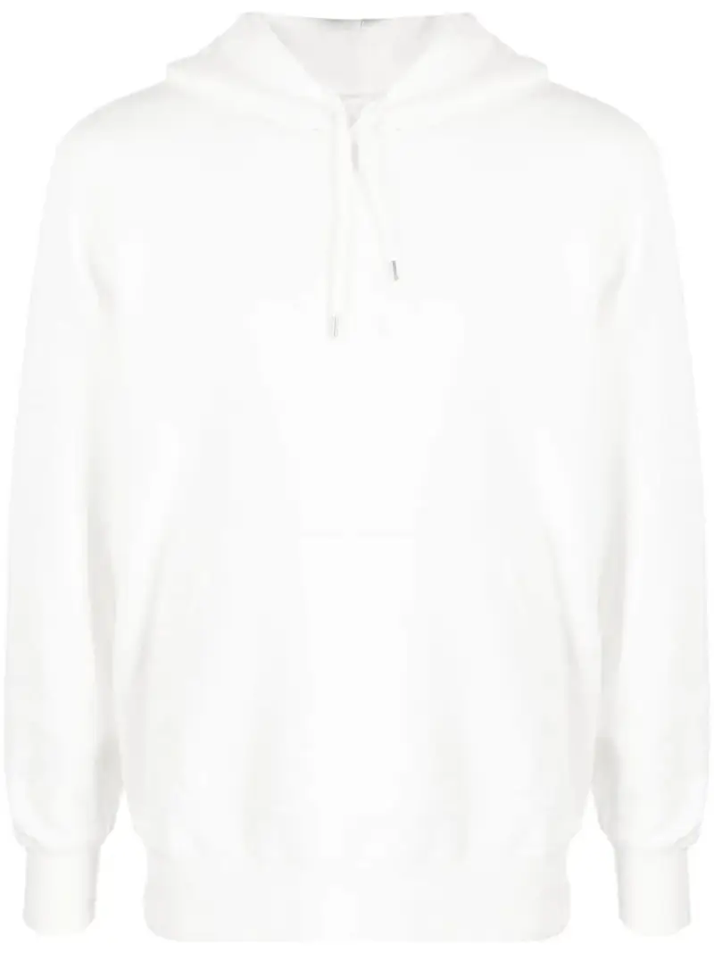 Felpa bianca stampa retro Bianco