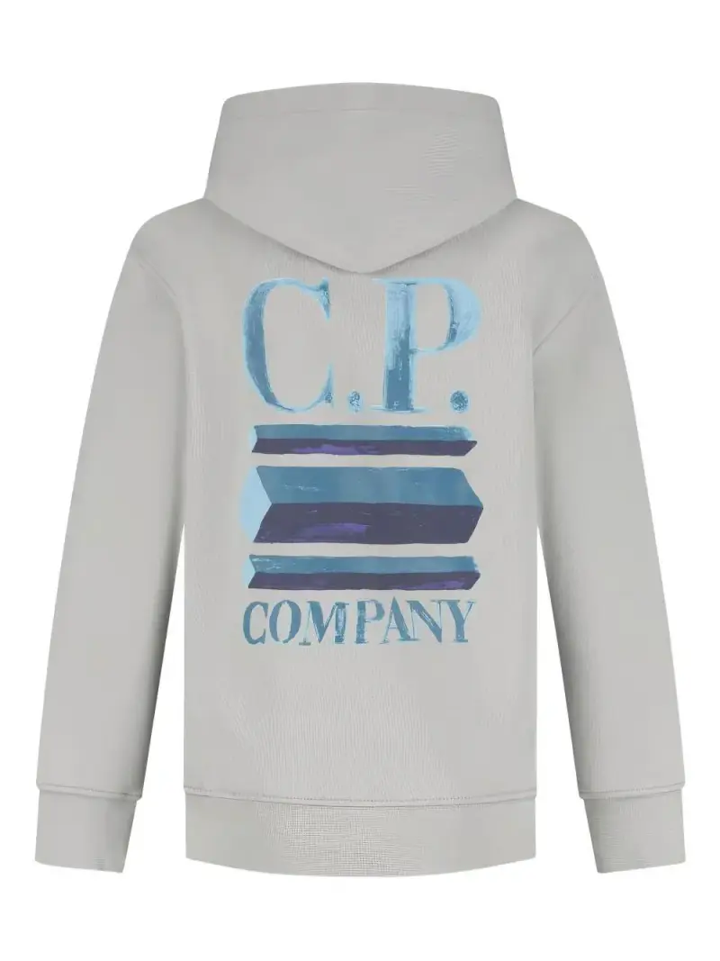 Cp Company Kids Felpa Grigia per Bambino miniatura 2