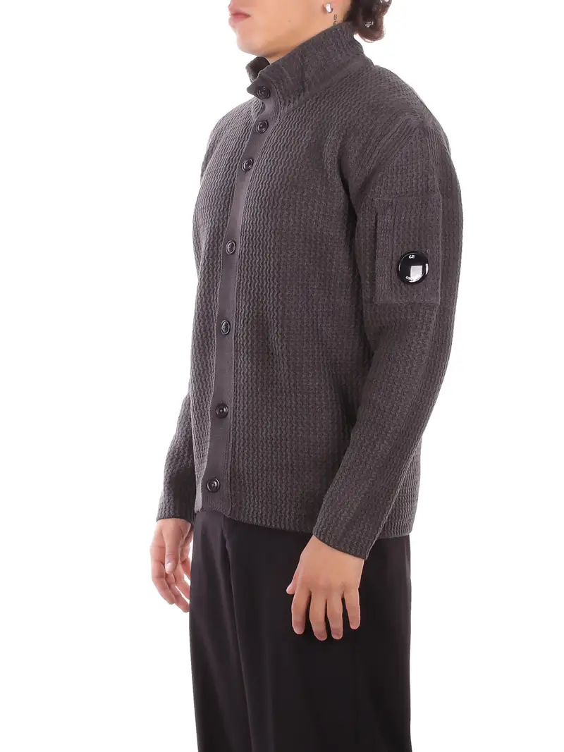 CP COMPANY Cardigan Uomo Verde 3213955 miniatura 2