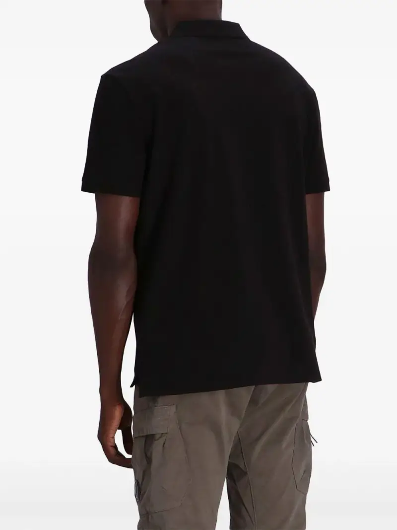 CP COMPANY Polo Nero 2535050 miniatura 3